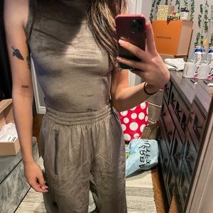 Skims velour Track Set Amethyst Size Small